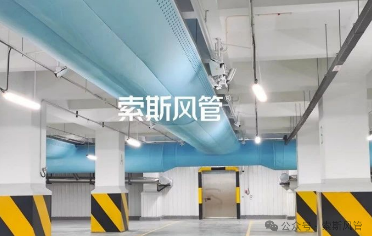 索斯风管应用在大型低温冷库
